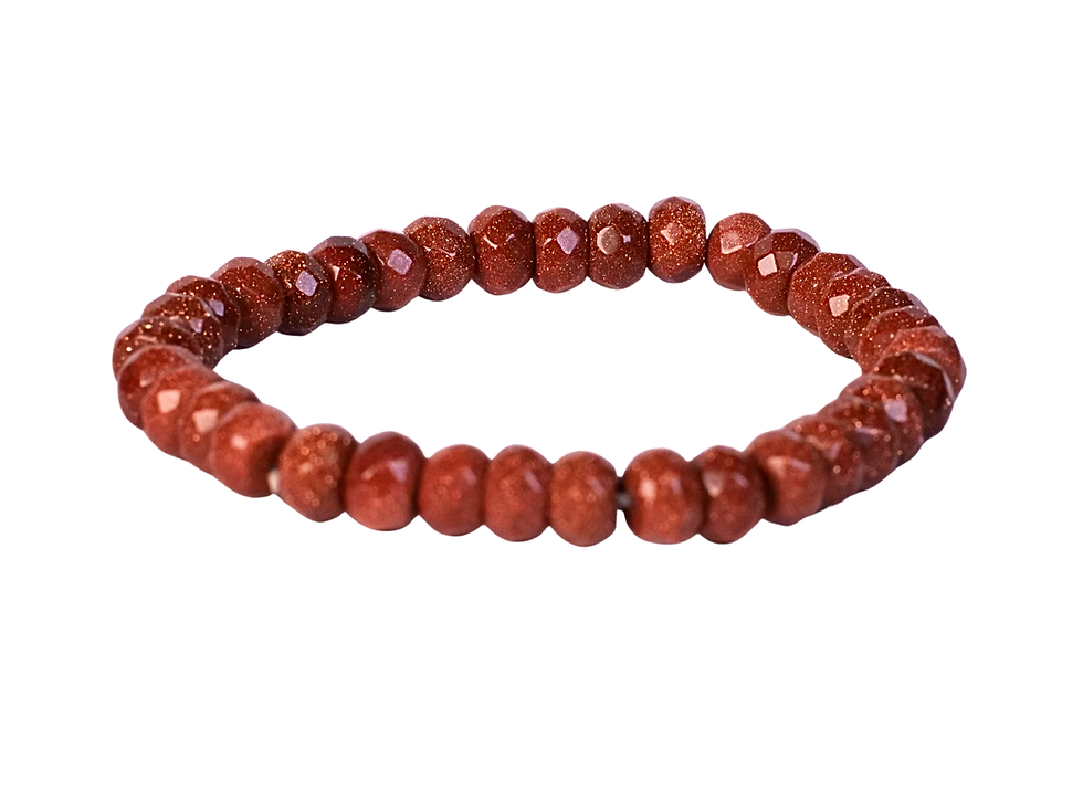 Thumbnail: round bead bracelet, elastic bead bracelet, elastic bracelet, beaded stretch bracelet, stretch bead bracelet