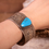 Thumbnail: cowgirl bracelet western style jewelry turquoise statement cuff turquoise gemstone cuff turquoise healing stone turquoise goo