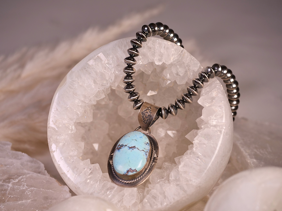 Thumbnail: genuine turquoise, real turquoise, bezel set turquoise, pendant only chain not included, fits bead necklace, leather cord fri