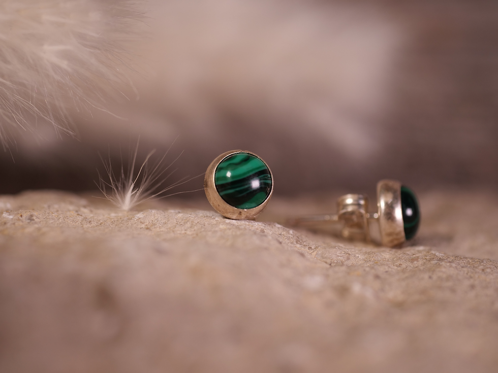 style studs, transformation jewelry, protection crystal earrings, handcrafted silver studs, unique gemstone