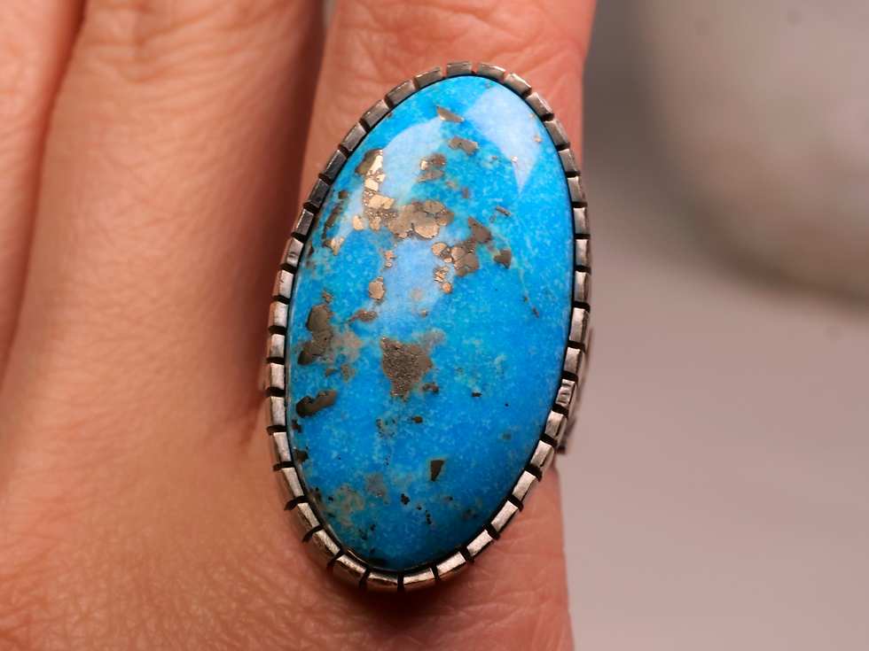 stylish, polished, intricate, artisan, statement, durable, wearable, spiritual, grounding, radiant, organic,