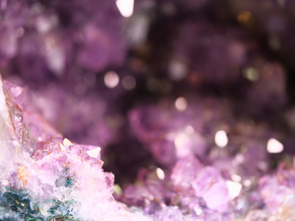 Thumbnail: natural amethyst, spiritual decor, crystal energy, meditation crystals, bohemian home decor, gemstone geode, crystal collecti