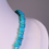 Thumbnail: natural turquoise beads, turquoise statement necklace, turquoise layering necklace, turquoise strand n