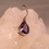 Thumbnail: Statement accessory Modern jewelry Casual fashion Crystal healing Sustainable jewelry Mindfulness accessory Amethyst tear dro