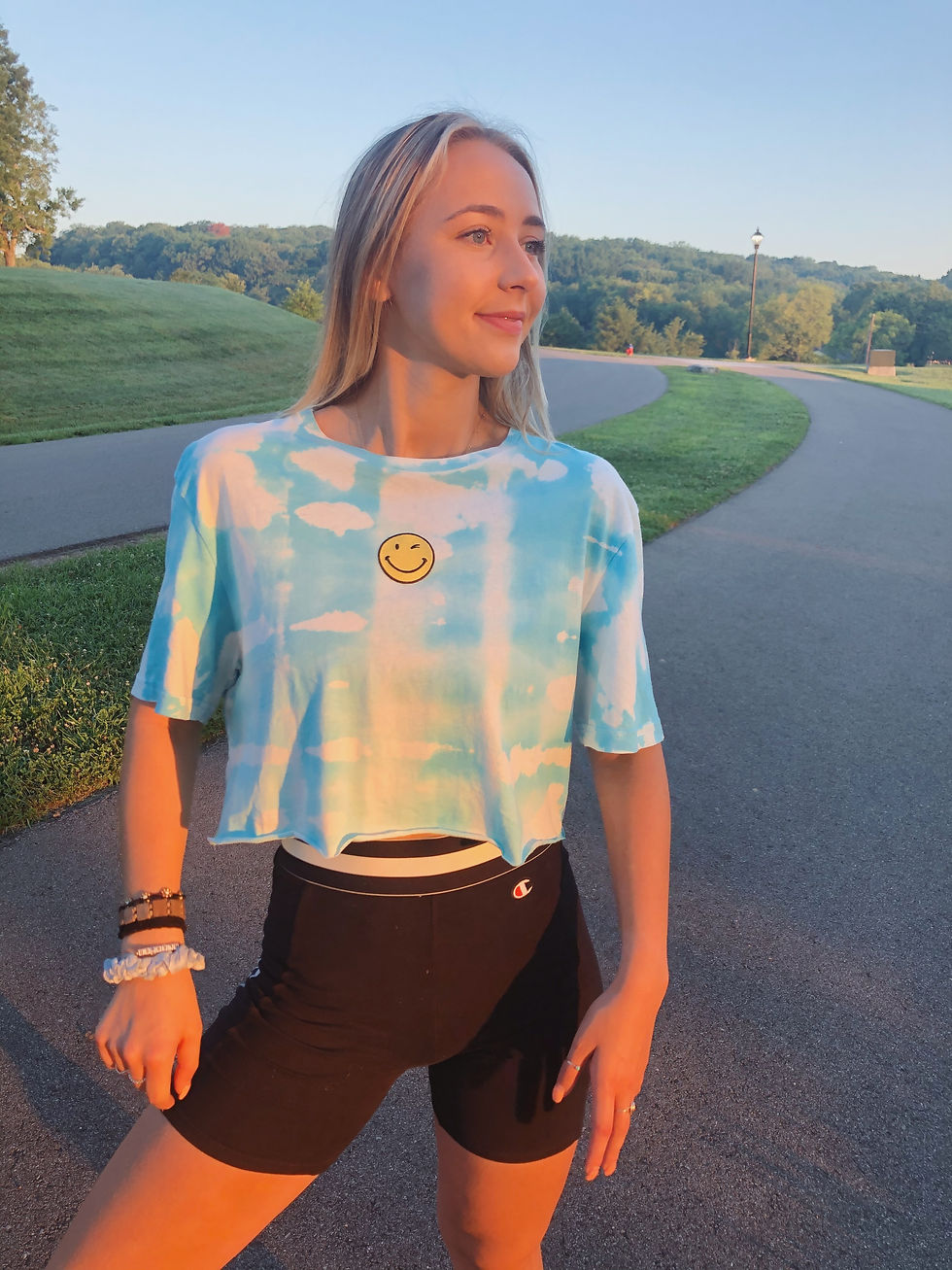 Thumbnail: "Winky" Custom Tie Dye Crop