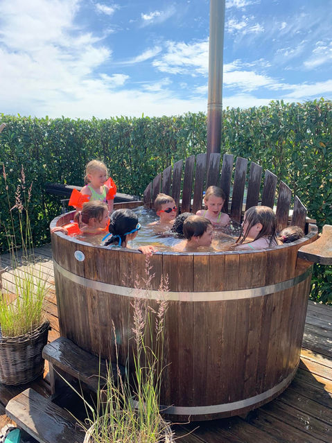 Hottubs, buitensauna's, slaaphutten en Finse Kota's Ronse | Ons Bad