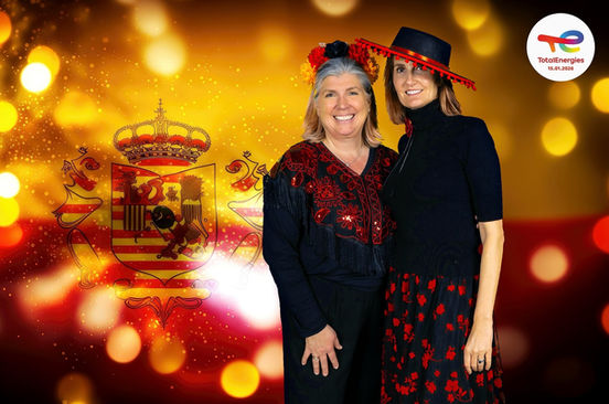 Green screen photobooth Total Energies | Meerskat brand activations