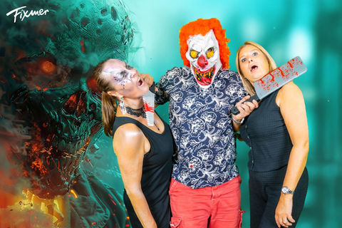 Green screen foto-activatie Fixmer