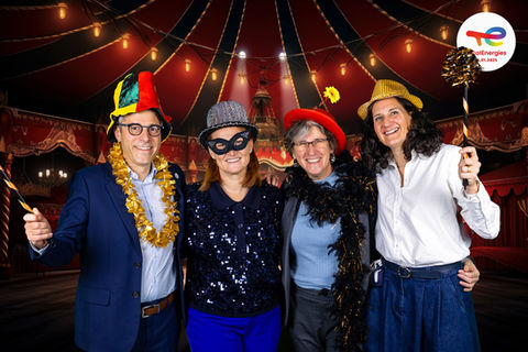 Green screen TotalEnergies