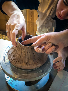 Kunsthuis Atelier Tussenin Houtave | Keramiek Mie Ghesquiere