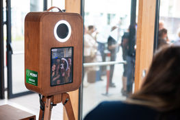 AI photobooth HOGent | Meerskat brand activations