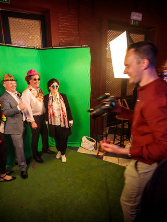 Photobooth, 360 videobooth, green screen en eventfotografie België | Meerskat