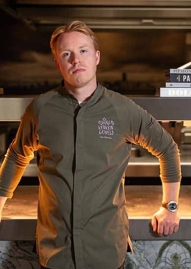 jong keukengeweld chef Sam Filippusson resto marina oostende