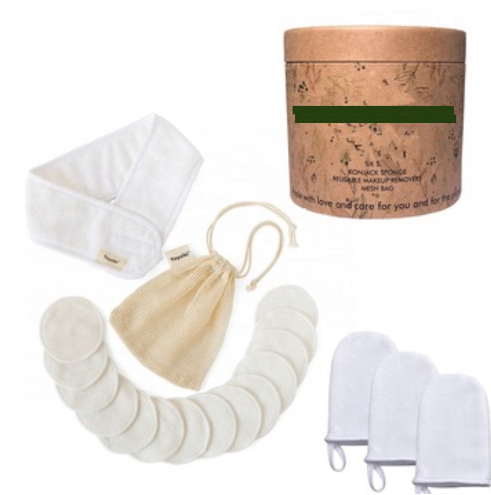 Organic & Reusable Facial Cleaning Pad Set