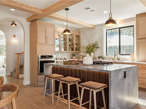 a remodeled kitchen