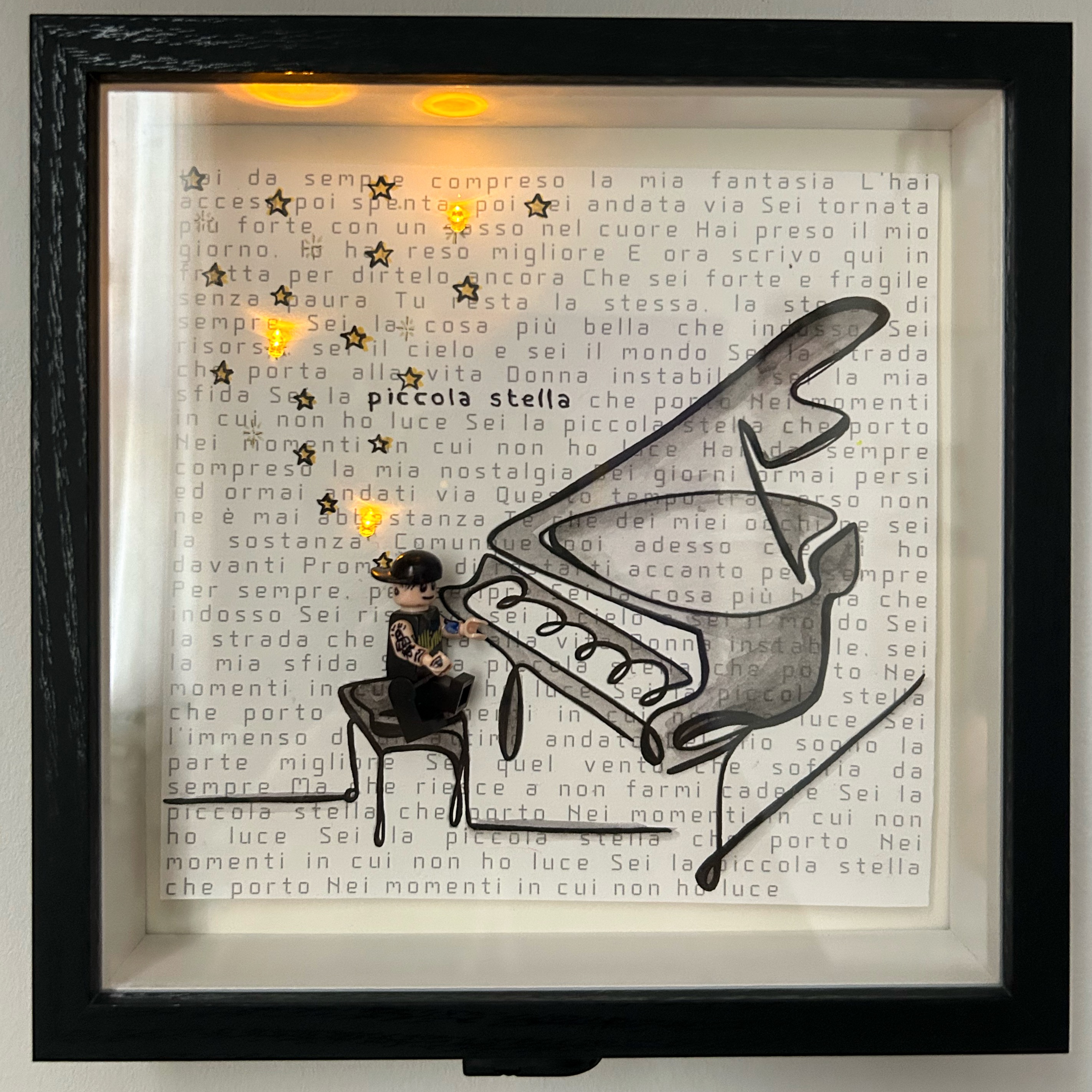 Ultimo – Piccola Stella, quadretto luminoso | Frame To Play