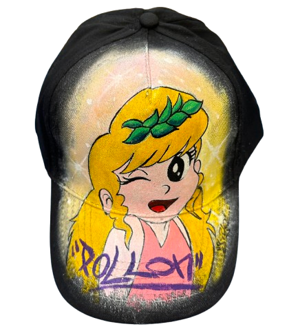 Cappellino Pollon dipinto a mano | Size
