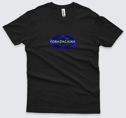Camisa ForaDaCaixa Masculina Preta