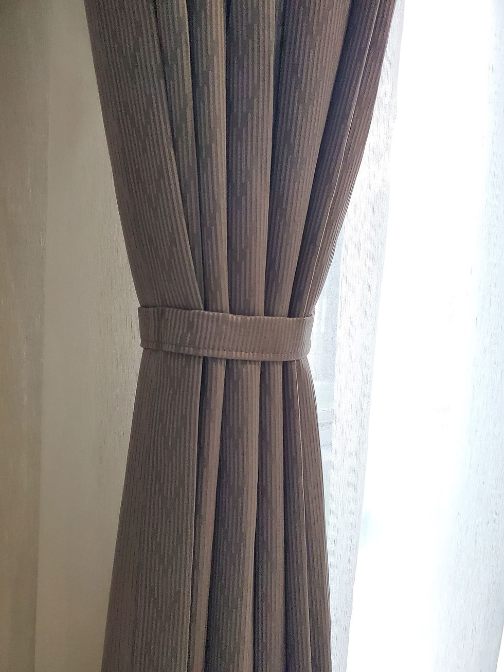 2 Pinch Style Curtains