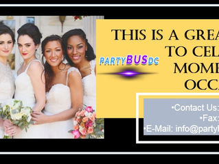 Do Something ‘Extra’ Special with Party Bus DC for the Bride to Be