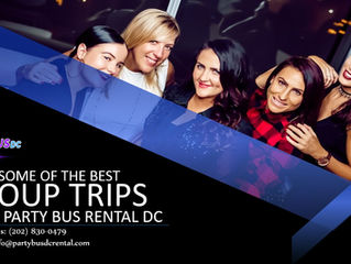 Have Some Of The Best Group Trips With Party Bus Rental DC