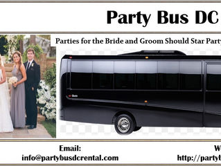Parties for the Bride and Groom Should Star Party Bus Rentals near Me