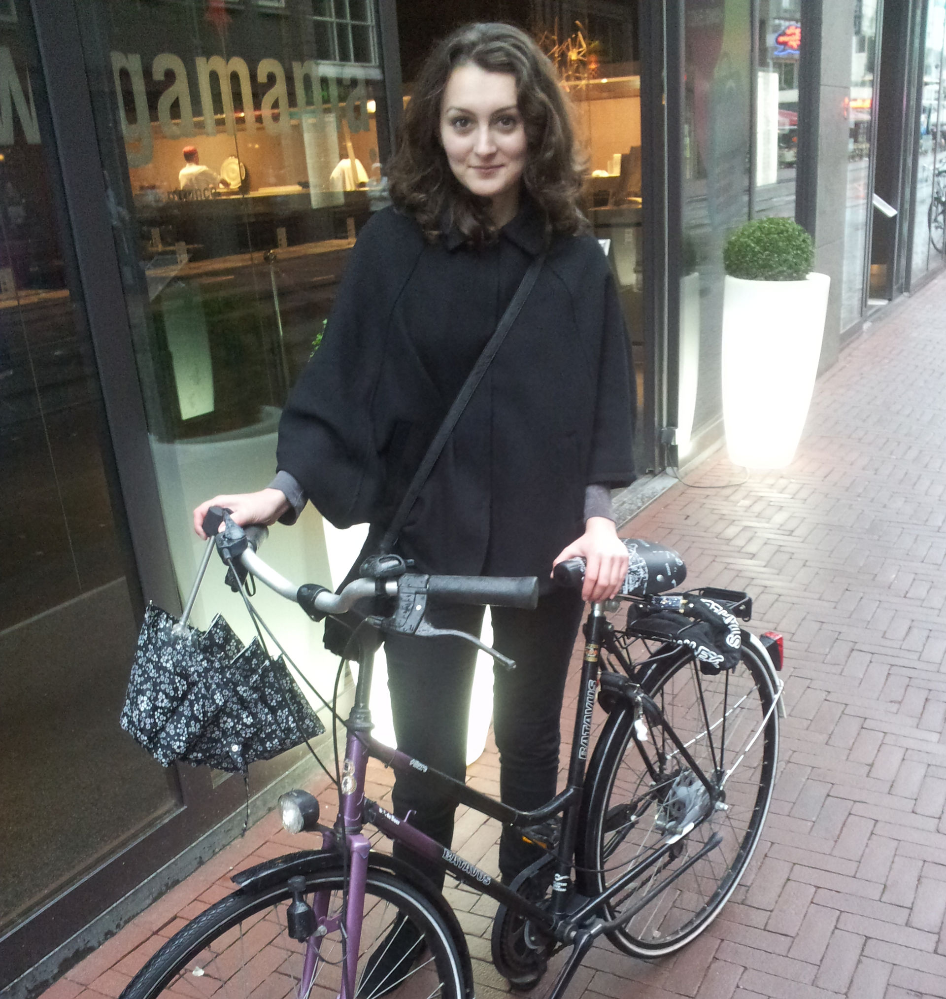 Claudia Totok in Amsterdam.