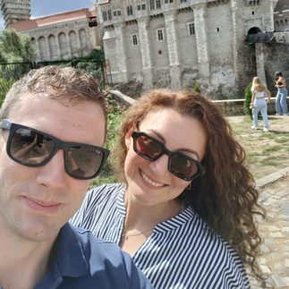 Claudia & Eduard castle visit.