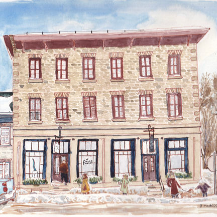 Historic Building in Merrickville, Ontario