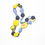 Miniatura: YELLOW & BLUE PENDANT
