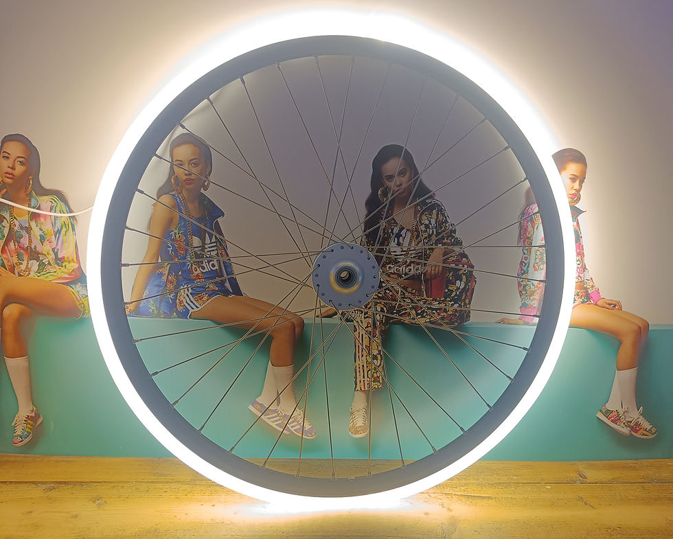 Illuminator bicycle tire mood light LED balance bike 26 inches / 60cm