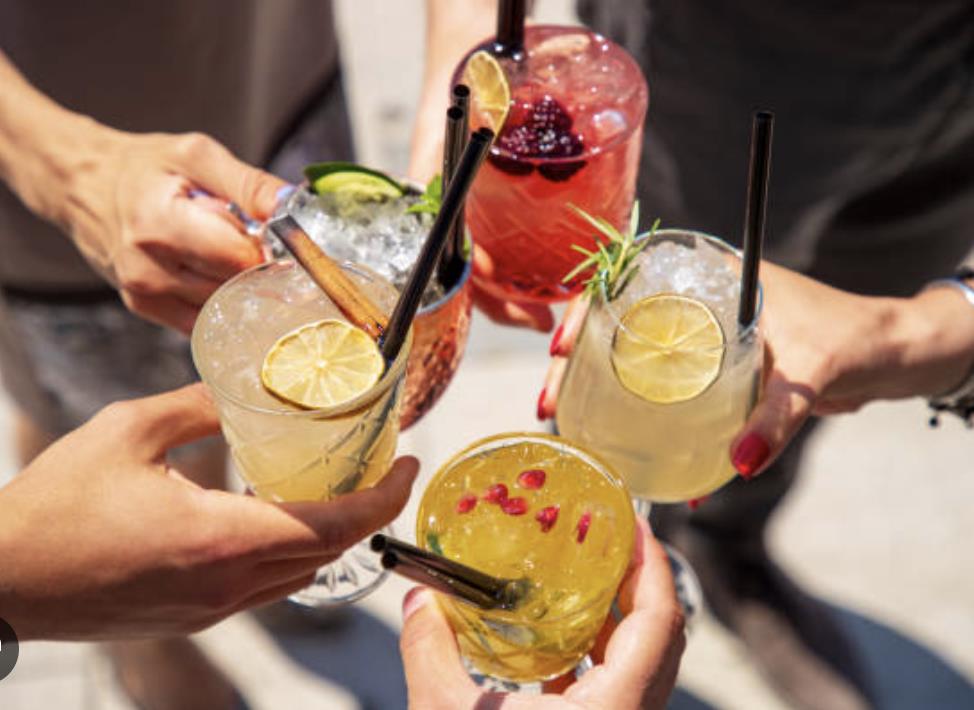 Arranged Food and Objects