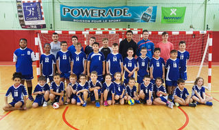 Belle réussite samedi 12 novembre 2016 avec le tournoi -9 ans et -11 ans à la salle des sports d'