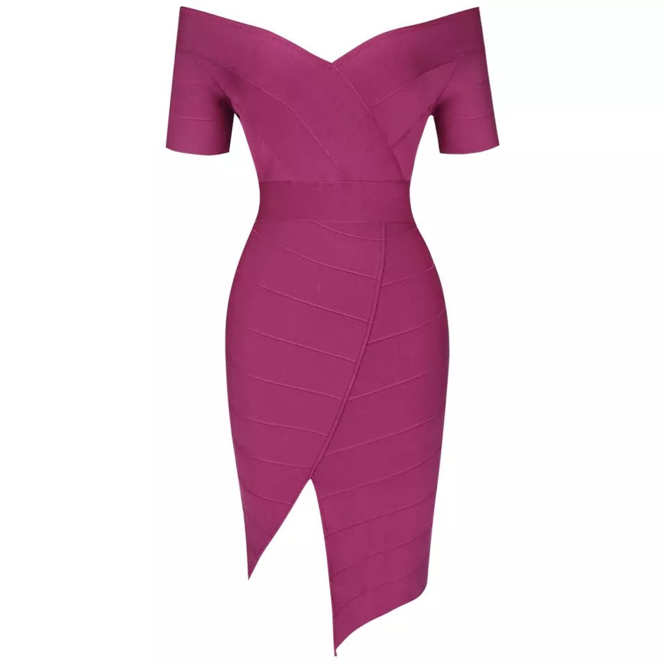 Thumbnail: EVE V neck dress