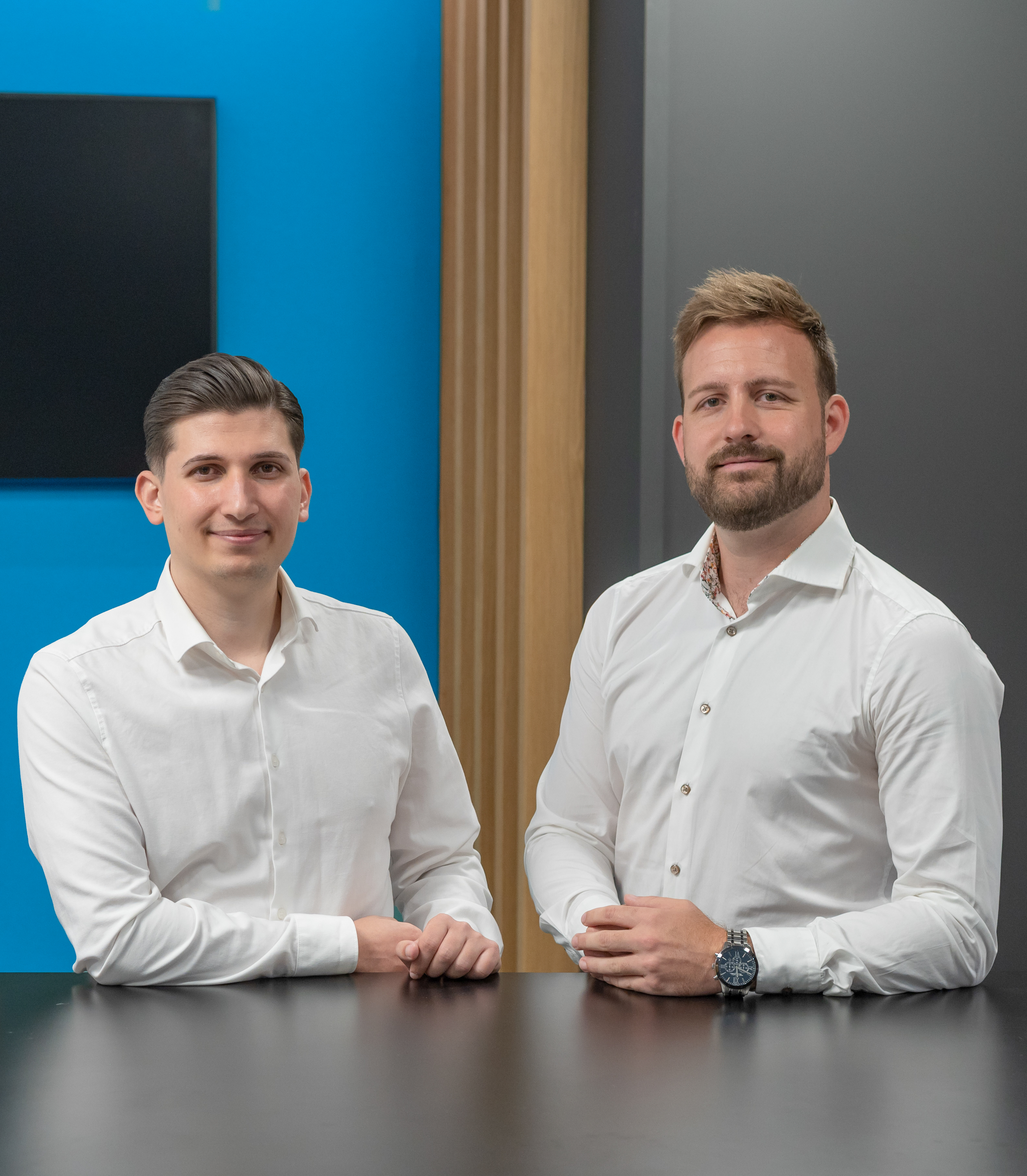 Foto von den beiden Geschäftsführer von 100pro