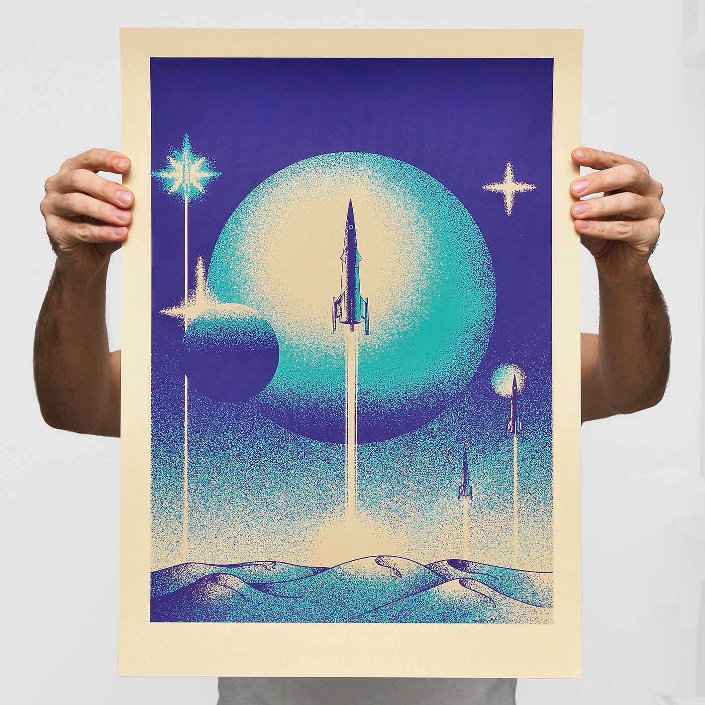 SPACE WAR #1 by DRUCKWELLE