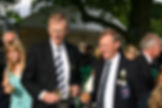 Ian Pankhurst and Chris Boothroyd 29 years later celebrating the club finally winning the Thames Cup in 2005.