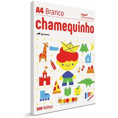 Papel Sulfite Report100fls - Branco