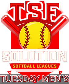 TSF Solution Softball Leagues - 2026 logo - Tuesday Mens.png