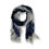 Thumbnail: BLUE GREY HIMAL SCARF