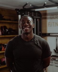 Portrait of Tim Fred-Jatto, founder and head coach at Strength Based.d