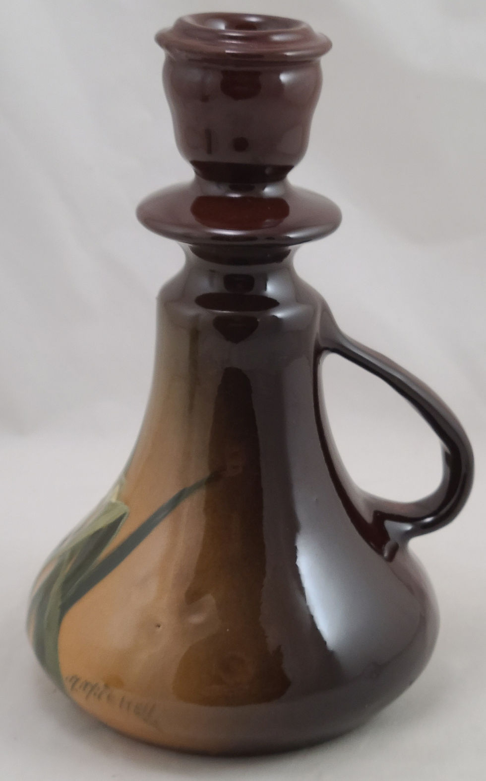 Thumbnail: Weller Louwelsa Early Standard Glaze Candlestem Minnie Mitchell Jonquils c1900