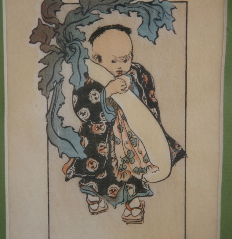 Thumbnail: Helen Hyde (1868-1919) American, Lima, NY 'The Daikon and the Baby'