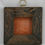 Thumbnail: Mercer Moravian Tile 'Fleur de Lis' Handsomely Framed in Wood with Metal Accents
