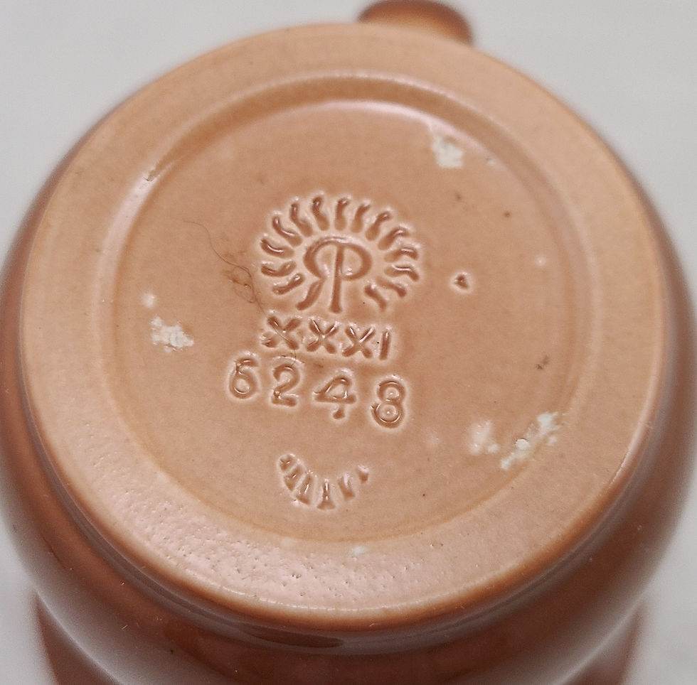 Thumbnail: Rookwood Art Deco Vase 50th Anniversary d1931 #6248 Shirayamadani Design