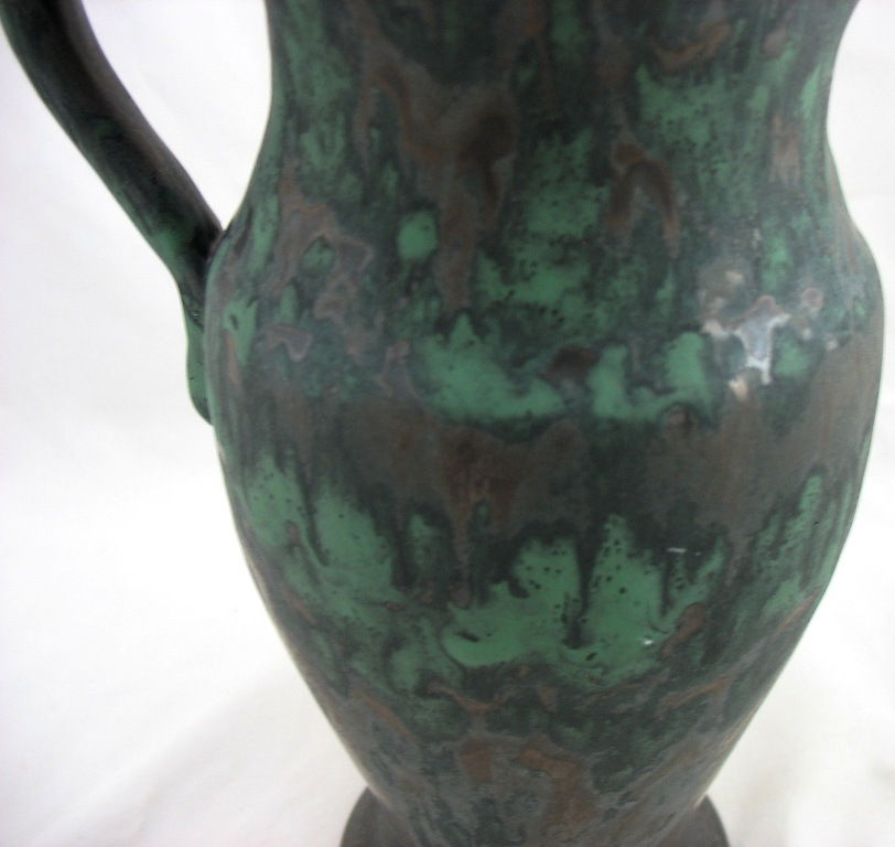 Thumbnail: Robinson Ransbottom RRPCO National Pottery Pitcher Awesome Glaze c1940