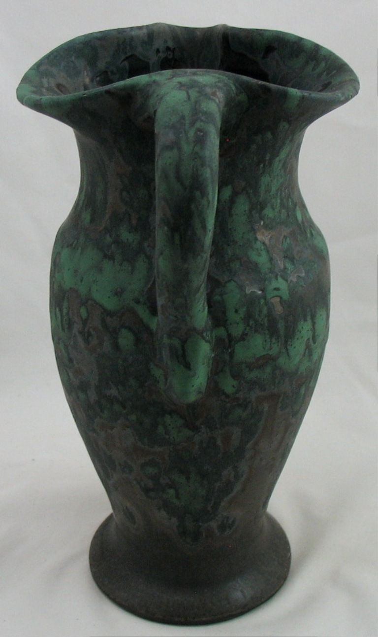 Thumbnail: Robinson Ransbottom RRPCO National Pottery Pitcher Awesome Glaze c1940
