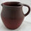 Thumbnail: Van Briggle Squat Pitcher in Deep Mulberry/Blue Glazes c1940s