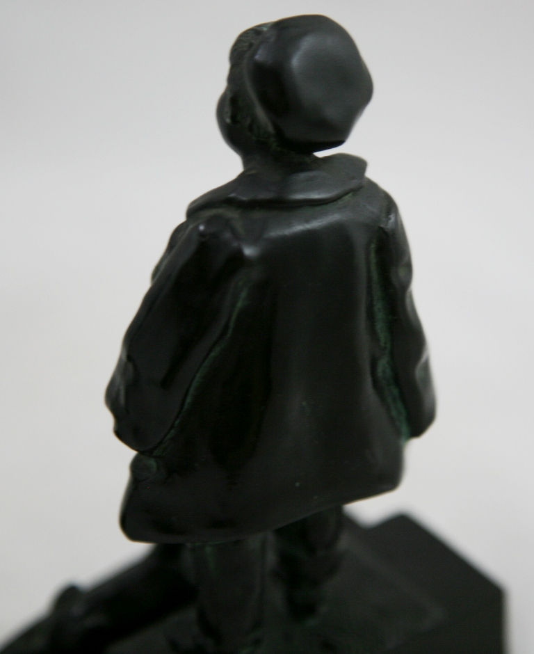 Thumbnail: Unknown 'Young Boy and Girl' Bookends c1920s