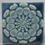 Thumbnail: Trent Tile Co. Zinnia Blossom 3" Square Tile in Azure Blue Glaze